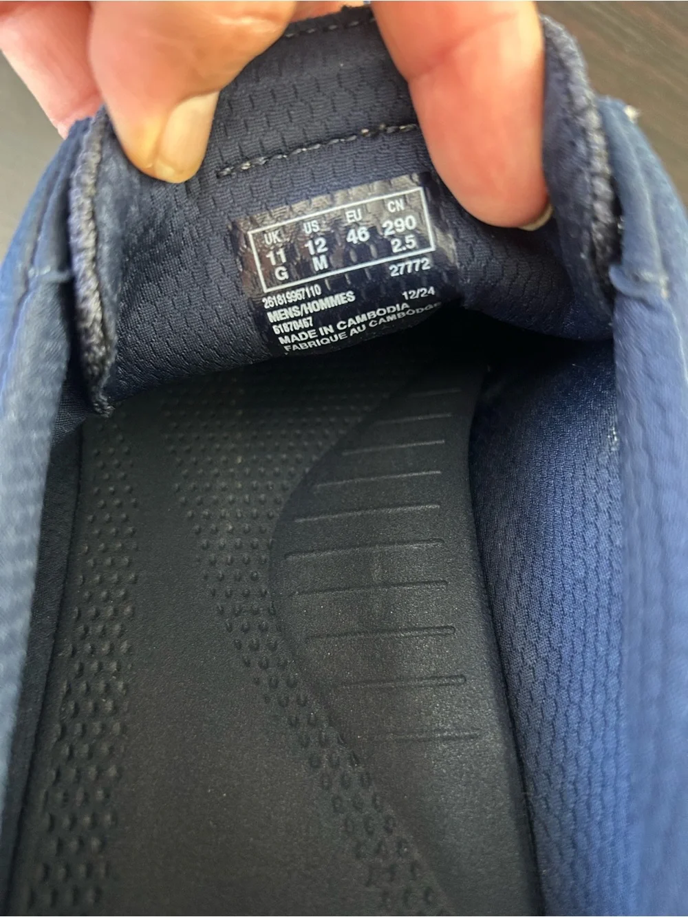 Clarks casual navy